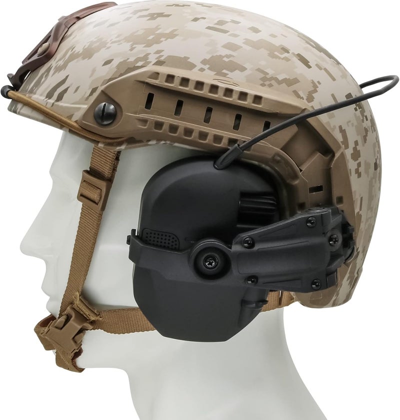 HEARFALCOM ARC Rail Adapter for Fast Series Helmets Compatible with Walker's Razor Earmuffs - Image 5